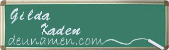 Gilda Kaden Visitenkarte